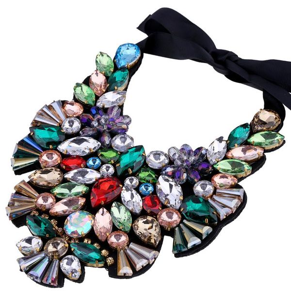 chokers arrived variety shapes crystal stones strands necklace pendant for women multicolor with ribbon chain chunky jewelry, Golden;silver
chokers arrived variety shapes crystal stones strands necklace pendant for women multicolor with ribbon chain chunky jewelry, Golden;silver
