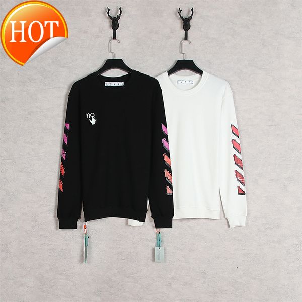 winter 2021 autumn new and high-quality off gradient arrow pattern round neck pullover, Black
winter 2021 autumn new and high-quality off gradient arrow pattern round neck pullover, Black