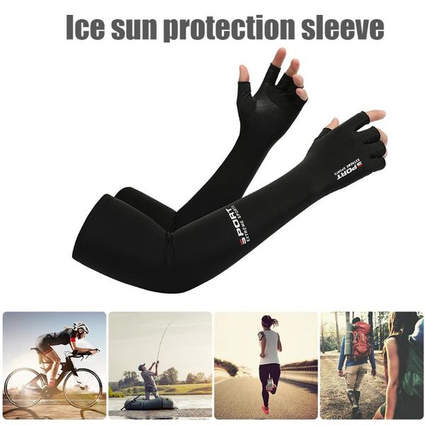 elbow & knee pads ice arm sleeves uv protection sunscreen 2/half finger covers summer cycing for outdoor sports breathable cuf, Black;gray
elbow & knee pads ice arm sleeves uv protection sunscreen 2/half finger covers summer cycing for outdoor sports breathable cuf, Black;gray