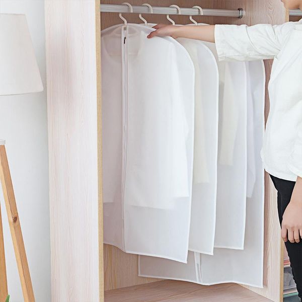 clothing & wardrobe storage thick transparent clothes dust cover suit garment hanging pocket can wash bag organizer for jack coat
clothing & wardrobe storage thick transparent clothes dust cover suit garment hanging pocket can wash bag organizer for jack coat