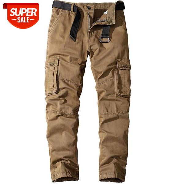 negizber autumn and winter men's cargo pants 100% cotton sports overalls solid color straight multi-pocket trousers men #pj5g, Black
negizber autumn and winter men's cargo pants 100% cotton sports overalls solid color straight multi-pocket trousers men #pj5g, Black