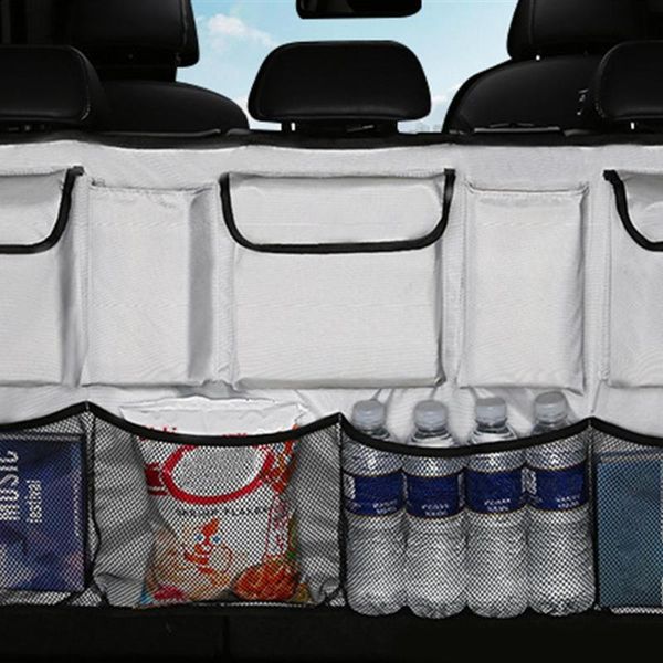 car organizer auto rear seat back storage bag multi hanging nets pocket trunk suv stowing tidying interior accessories supplies
car organizer auto rear seat back storage bag multi hanging nets pocket trunk suv stowing tidying interior accessories supplies
