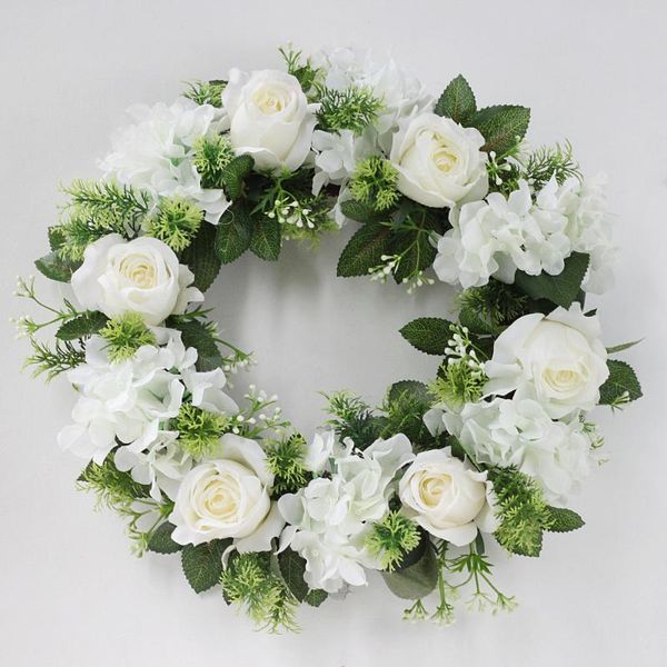 decorative flowers & wreaths floral artificial white rose wreath door hanging wall window decoration holiday festival wedding farmhouse deco
decorative flowers & wreaths floral artificial white rose wreath door hanging wall window decoration holiday festival wedding farmhouse deco