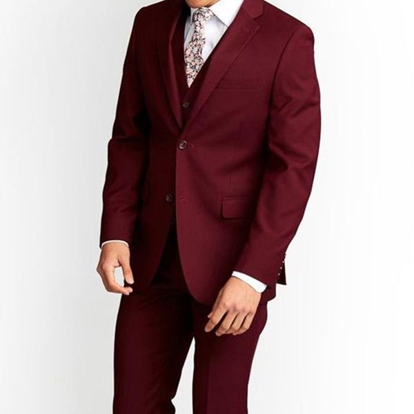 men's suits & blazers tailor made fashion handsome claret men slim fit groom tuxedo for wedding dress dinner party male clothing (jacke, White;black
men's suits & blazers tailor made fashion handsome claret men slim fit groom tuxedo for wedding dress dinner party male clothing (jacke, White;black
