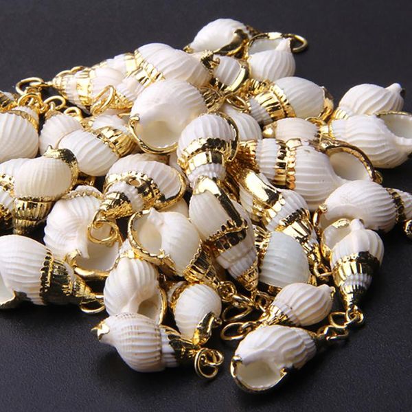 charms 4pcs/lot fashion natural spiral conch shell charm pendants for jewelry making diy bracelet neckalce accessries wholesale, Bronze;silver
charms 4pcs/lot fashion natural spiral conch shell charm pendants for jewelry making diy bracelet neckalce accessries wholesale, Bronze;silver
