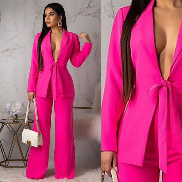 women's two piece pants suits 2 pieces party suit with bow wide leg formal office coat+pant long sleeves, White
women's two piece pants suits 2 pieces party suit with bow wide leg formal office coat+pant long sleeves, White