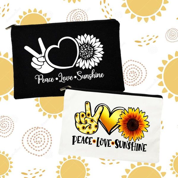 cosmetic bags & cases peace love sunshine women canvas tote bag fashion casual makeup pouch handbag lipstick toiletries organizer gifts
cosmetic bags & cases peace love sunshine women canvas tote bag fashion casual makeup pouch handbag lipstick toiletries organizer gifts