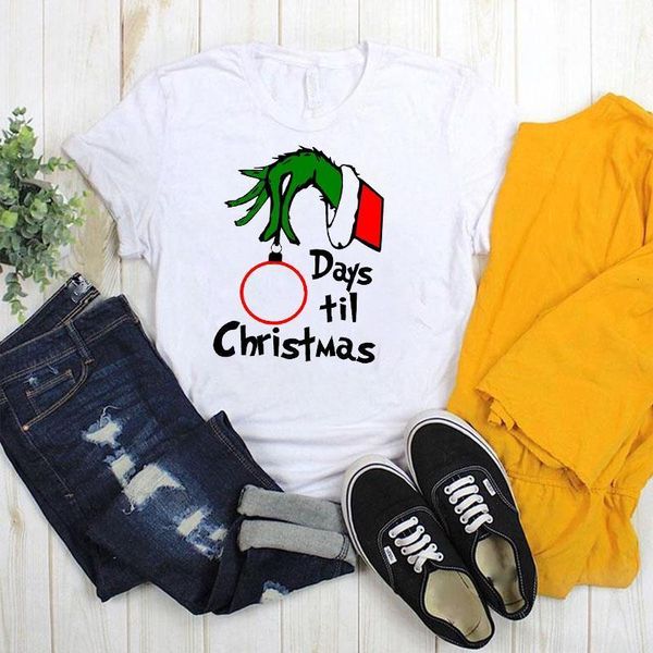 women print graphic fashion cartoon countdown days till merry christmas ladies tshirt female womens t tee shirt t-shirt, White
women print graphic fashion cartoon countdown days till merry christmas ladies tshirt female womens t tee shirt t-shirt, White