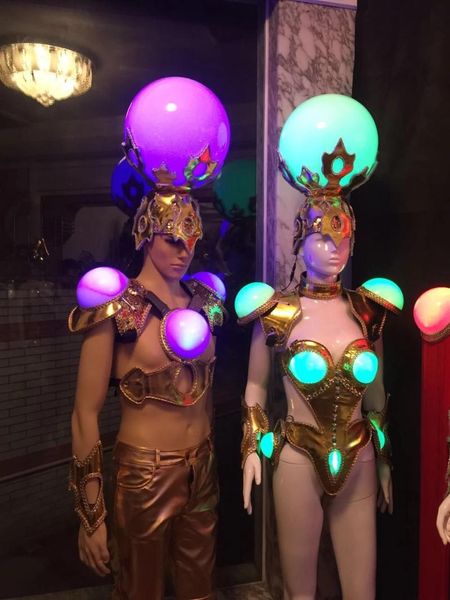 party decoration led clothes robot costume furture show nightclub costumes performance model women men stage armor birthday parties
party decoration led clothes robot costume furture show nightclub costumes performance model women men stage armor birthday parties