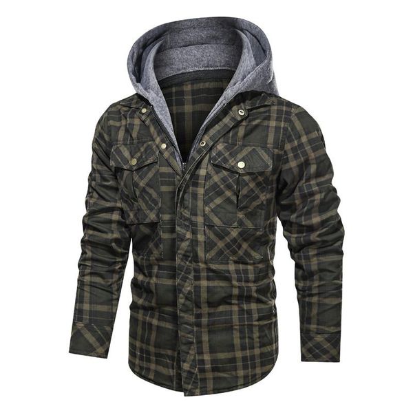 men's casual shirts moruancle plaid cargo with removable hood outdoor tactical spring autumn work outerwear size s-3xl, White;black
men's casual shirts moruancle plaid cargo with removable hood outdoor tactical spring autumn work outerwear size s-3xl, White;black