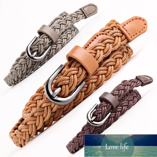 fashion women's pin buckle belt retro wax rope pu leather dress woven jeans belt fashion solid color shirt dress decorative belt factor, Black;brown
fashion women's pin buckle belt retro wax rope pu leather dress woven jeans belt fashion solid color shirt dress decorative belt factor, Black;brown