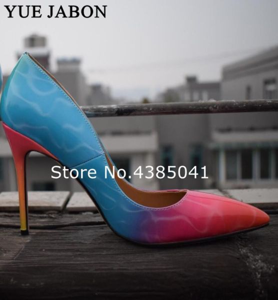 dress shoes yue jabon colorful rainbow printed point toe stiletto high heels woman lady female 8//12cm heel pump zapatos mujer, Black
dress shoes yue jabon colorful rainbow printed point toe stiletto high heels woman lady female 8//12cm heel pump zapatos mujer, Black