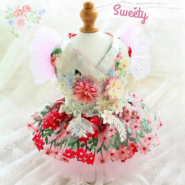 handmade clothes dog apparel pet dress pink perspective lace embroidery tulle party skirt tutu cats poodle yorkie dropshipping
handmade clothes dog apparel pet dress pink perspective lace embroidery tulle party skirt tutu cats poodle yorkie dropshipping