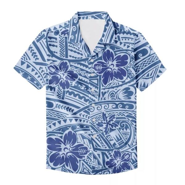 men's casual shirts hycool polynesian plumeria design royal cuban blue summer men short sleeve button down beach for, White;black
men's casual shirts hycool polynesian plumeria design royal cuban blue summer men short sleeve button down beach for, White;black