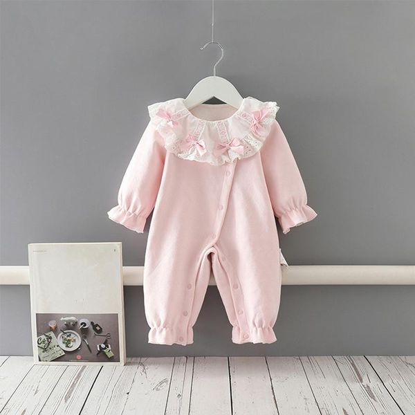 jumpsuits baby girls romper autumn lace thick princess for born party clothes pink with bow 0-2y, Blue
jumpsuits baby girls romper autumn lace thick princess for born party clothes pink with bow 0-2y, Blue