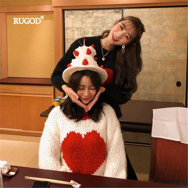 women's sweaters rugod korean autumn winter knitted sweater women fashion heart shape thick warm pullover vintage jumper pull femme, White;black
women's sweaters rugod korean autumn winter knitted sweater women fashion heart shape thick warm pullover vintage jumper pull femme, White;black