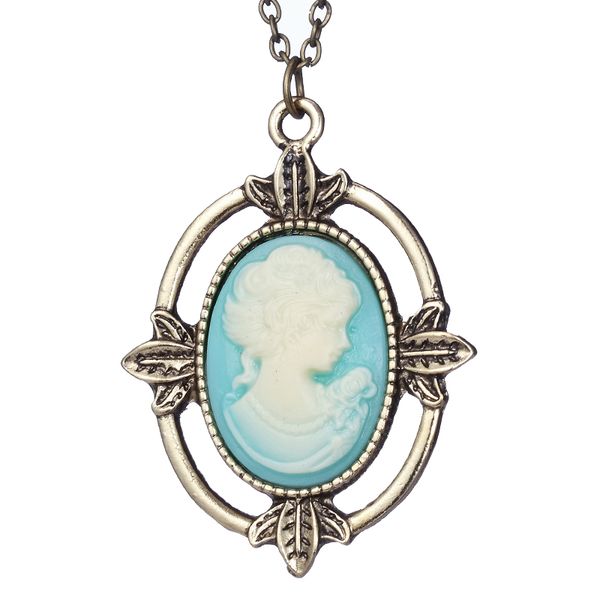 20pcs/lot wholesale fashion jewelry vintage charm vampire diaries katherines cameo necklace for women, Silver
20pcs/lot wholesale fashion jewelry vintage charm vampire diaries katherines cameo necklace for women, Silver