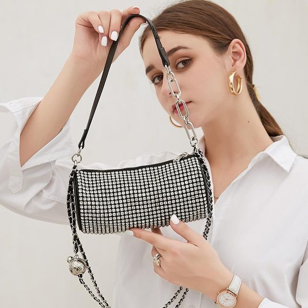 shoulder bags trend one-shoulder diagonal rhinestone bag small golden golfer carrying diamond-studded cylinder full diamond female
shoulder bags trend one-shoulder diagonal rhinestone bag small golden golfer carrying diamond-studded cylinder full diamond female