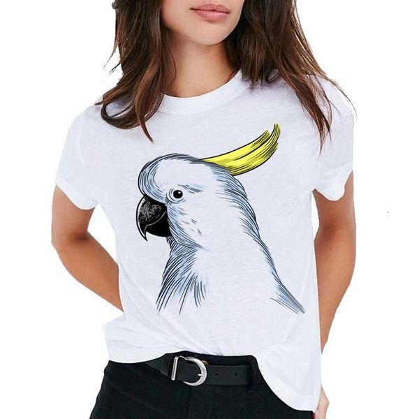 harajuku summer fashion women t shirt cute cartoon parrot print tshirt plus size casual short sleeve t-shirt tees female, White
harajuku summer fashion women t shirt cute cartoon parrot print tshirt plus size casual short sleeve t-shirt tees female, White