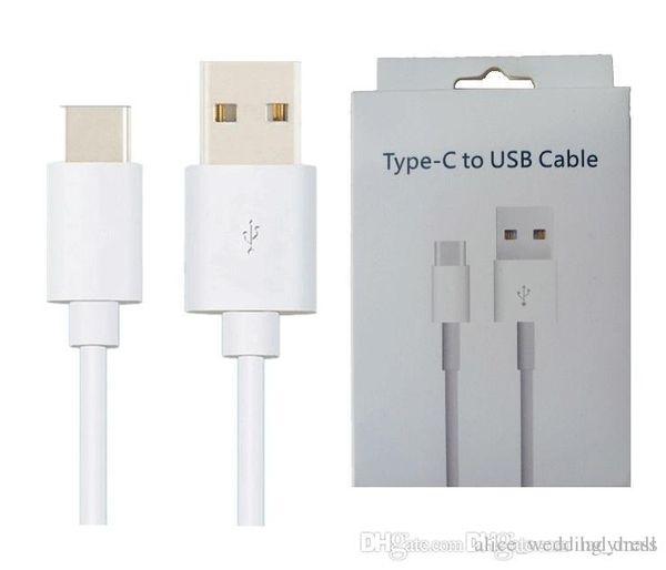 

with retail box type c usb cable sync data charging charger adapter for samsung s10 s9 s8 plus note 7 8 9 10 huawei p10 p9 lg g5 google