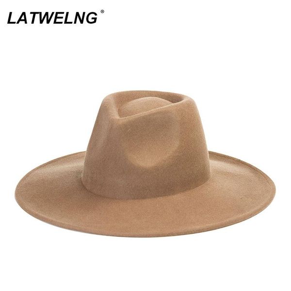 wide brim hats large head 59cm wool fedora men women 100% woolen jazz fashion concave shape felt hat autumn winter warm, Blue;gray
wide brim hats large head 59cm wool fedora men women 100% woolen jazz fashion concave shape felt hat autumn winter warm, Blue;gray