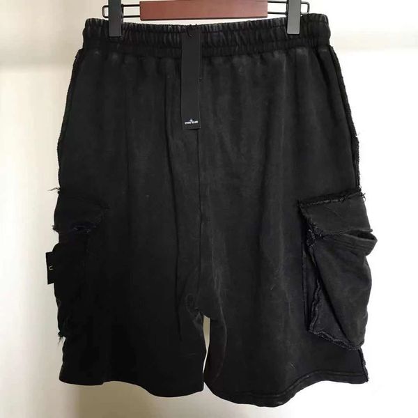 designer men's shorts stone oney compass badge casual loose sports short multi-pocket old washed fabric, White;black
designer men's shorts stone oney compass badge casual loose sports short multi-pocket old washed fabric, White;black