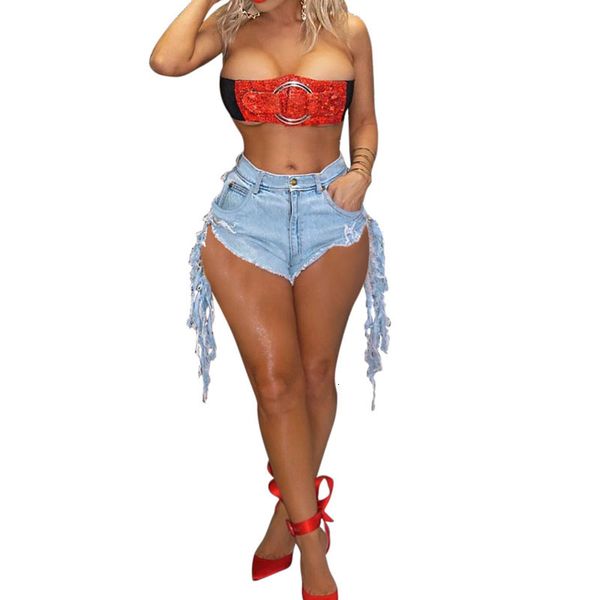 female fashions fringe mini-jeans waist shorts tight pants cowboy street wear party famel 0jbx, Blue
female fashions fringe mini-jeans waist shorts tight pants cowboy street wear party famel 0jbx, Blue