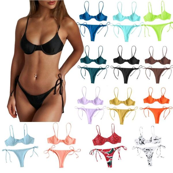 two-piece suits women fashion solid bikini sets lady swimsuit swimwear swimming summer beach casual bathing suit beachwear 2021
two-piece suits women fashion solid bikini sets lady swimsuit swimwear swimming summer beach casual bathing suit beachwear 2021