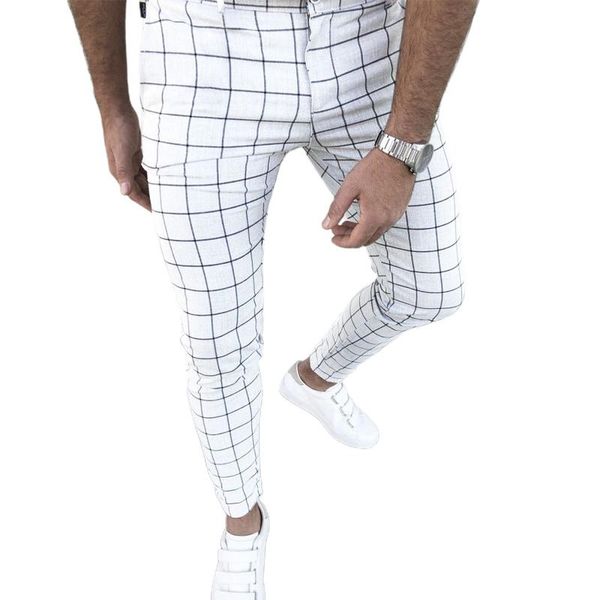 men's pants men business work casual plaid long slim fit formal party pencil trousers, Black
men's pants men business work casual plaid long slim fit formal party pencil trousers, Black