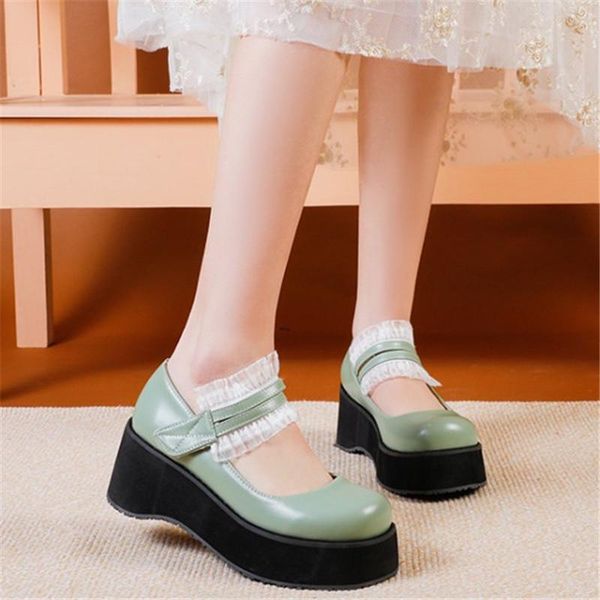 dress shoes pxelena plus size 34-46 girls wedge chunky platform high heels lolita lace ruffles punk gothic creepers 2021 spring fall, Black
dress shoes pxelena plus size 34-46 girls wedge chunky platform high heels lolita lace ruffles punk gothic creepers 2021 spring fall, Black