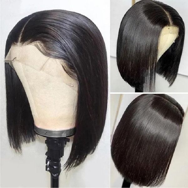 lace wigs brazilian human hair wig 13x4 front short straight bob pre plucked natural black for women u part, Black;brown
lace wigs brazilian human hair wig 13x4 front short straight bob pre plucked natural black for women u part, Black;brown