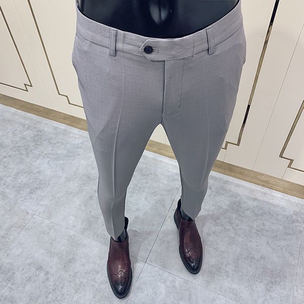 2021 classic summer of in formal business suits casual men's fine office adjustment social pants homme attire uqfd, Black
2021 classic summer of in formal business suits casual men's fine office adjustment social pants homme attire uqfd, Black