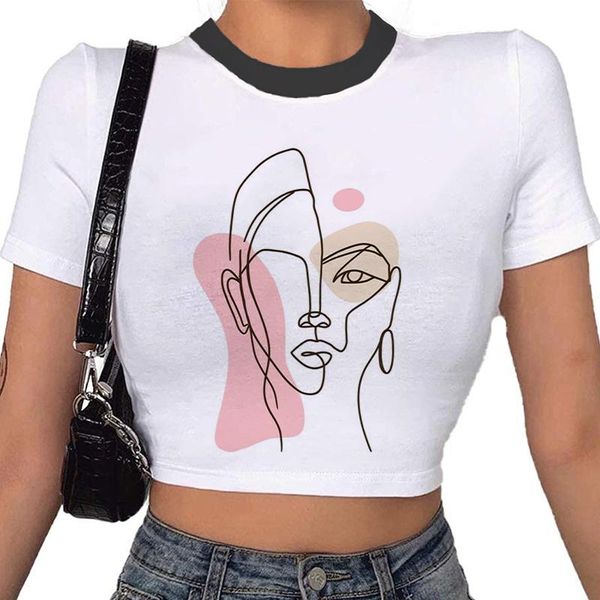 women's t-shirt female face graphic print women harajuku aesthetic white casual tshirt 2021 summer fashion y2k t shirt
women's t-shirt female face graphic print women harajuku aesthetic white casual tshirt 2021 summer fashion y2k t shirt