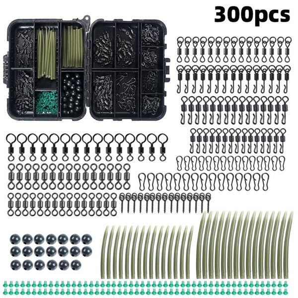 fishing accessories 300pcs/box carp tackle kit sleeves hook sbeads boilie bait screw rolling swivel snaps
fishing accessories 300pcs/box carp tackle kit sleeves hook sbeads boilie bait screw rolling swivel snaps