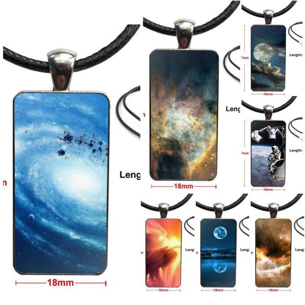 pendant necklaces for women christmas gift glass cabochon necklace rectangle fashion beautiful starry sky, Silver
pendant necklaces for women christmas gift glass cabochon necklace rectangle fashion beautiful starry sky, Silver