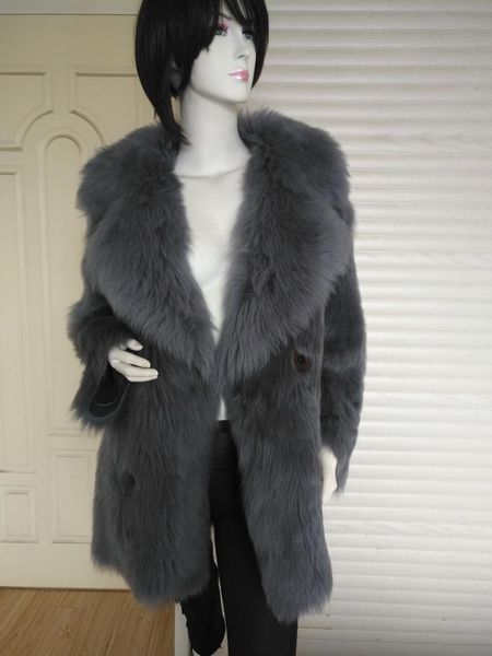 women's fur & faux genuine lamb jacket real leather coat luxury plus size winter warm tusikana, Black
women's fur & faux genuine lamb jacket real leather coat luxury plus size winter warm tusikana, Black