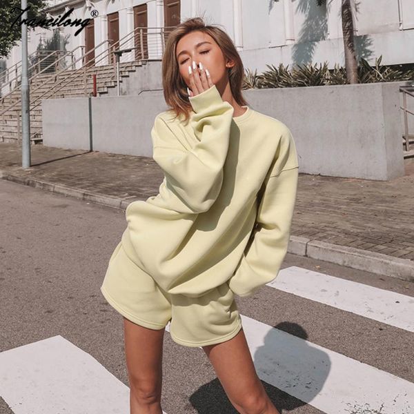 women's tracksuits long sleeve shorts two piece suits pullover casual summer women high waist tracksuit o neck soild lounge wear ladies, Gray
women's tracksuits long sleeve shorts two piece suits pullover casual summer women high waist tracksuit o neck soild lounge wear ladies, Gray