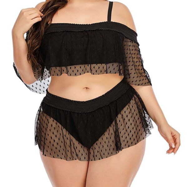 one-piece suits summer women bandeau bikini plus size mesh split swimsuit two piece swimwear beach black off shoulder wild talla grande
one-piece suits summer women bandeau bikini plus size mesh split swimsuit two piece swimwear beach black off shoulder wild talla grande