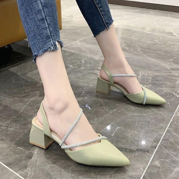 dress shoes 2021 women sandals elegant pointed toe high heels wedding woman crystal ankle strap gladiator sandal, Black
dress shoes 2021 women sandals elegant pointed toe high heels wedding woman crystal ankle strap gladiator sandal, Black