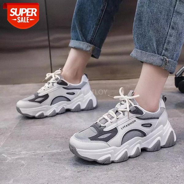 Gray Platform Women's Sneakers Breathable Casual Shoes Female Outdoor Light Weight Tenis New Arrival Zapatillas Mujer #Dj6A
Gray Platform Women's Sneakers Breathable Casual Shoes Female Outdoor Light Weight Tenis New Arrival Zapatillas Mujer #Dj6A
