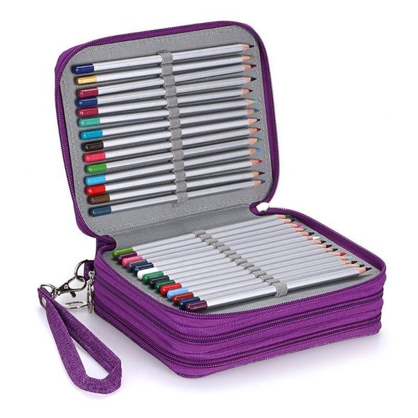 storage bags 72 slots school pencil case for colored watercolor pen markers organizers multifunction stationery pouch supplies
storage bags 72 slots school pencil case for colored watercolor pen markers organizers multifunction stationery pouch supplies