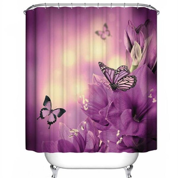 shower curtains purple butterfly print bath curtain bathroom waterproof fabric with 12 hooks home decoration
shower curtains purple butterfly print bath curtain bathroom waterproof fabric with 12 hooks home decoration