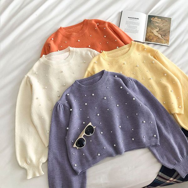 2021 fashion autumn winter beading cropped sweater women loose long sleeve pullover korean sweet knitted sweaters ir56, White;black
2021 fashion autumn winter beading cropped sweater women loose long sleeve pullover korean sweet knitted sweaters ir56, White;black