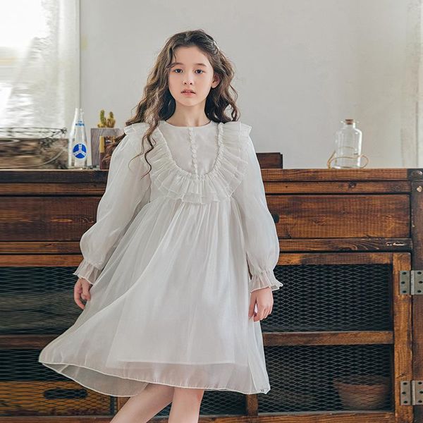 girl's dresses autumn girls white lace tulle long sleeve dress wholesale kids, Red;yellow
girl's dresses autumn girls white lace tulle long sleeve dress wholesale kids, Red;yellow