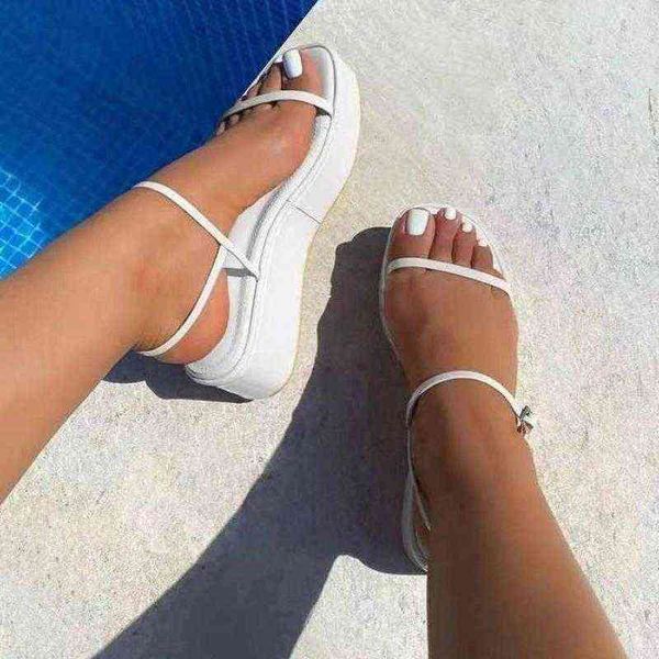 summer sandals designer women's shoes luxury brand rubber wedge heel 2022 platform ladies lace-up sandals, Black
summer sandals designer women's shoes luxury brand rubber wedge heel 2022 platform ladies lace-up sandals, Black