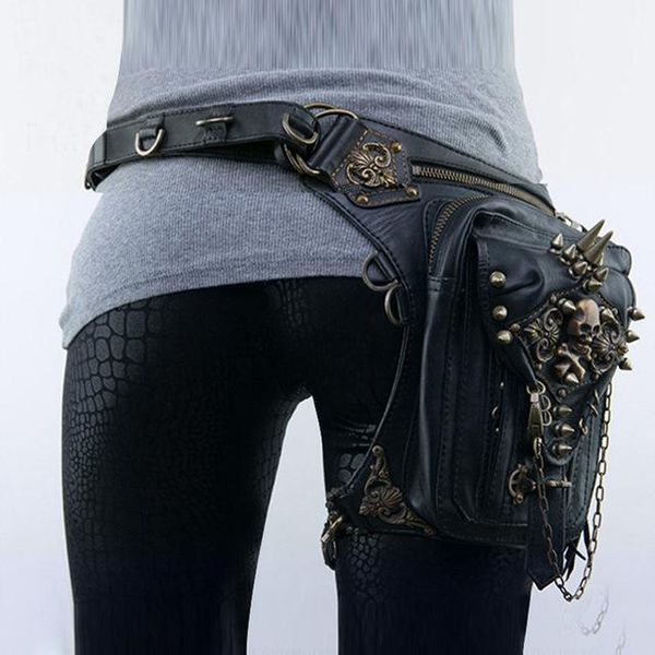 outdoor bags leather rivet hanging leg bag steampunk retro rock belt men and women motorcycle messenger shoulder mobile phone
outdoor bags leather rivet hanging leg bag steampunk retro rock belt men and women motorcycle messenger shoulder mobile phone