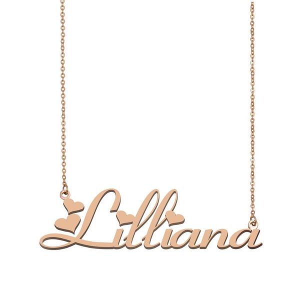 pendant necklaces lilliana name necklace , custom for women girls friends birthday wedding christmas mother days gift, Silver
pendant necklaces lilliana name necklace , custom for women girls friends birthday wedding christmas mother days gift, Silver