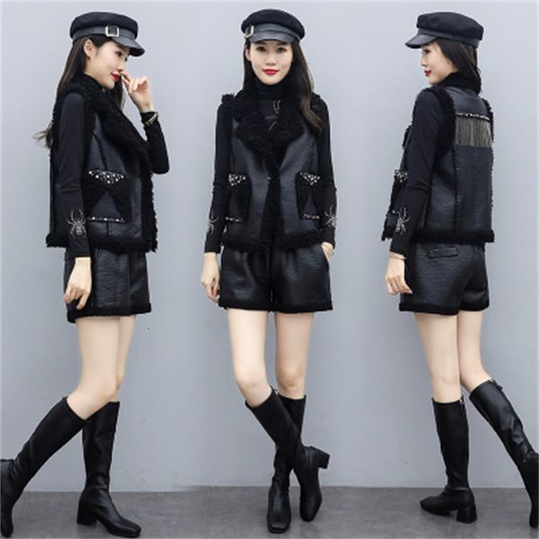 heavy industry 3 woman's garment blazer suit korean style jacket and shorts fashion femme 6wxu, White;black
heavy industry 3 woman's garment blazer suit korean style jacket and shorts fashion femme 6wxu, White;black