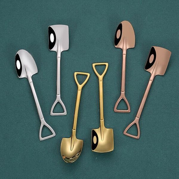 stainless steel iron spoon creative shovel shape teaspoon dessert ice cream coffee spoon
stainless steel iron spoon creative shovel shape teaspoon dessert ice cream coffee spoon
