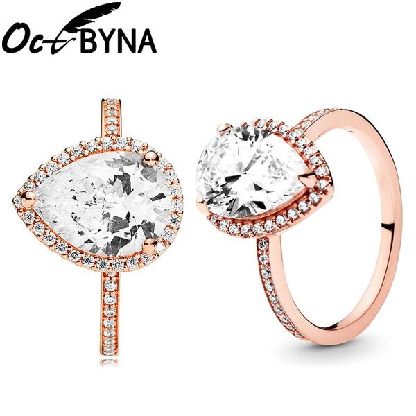 wedding rings octbyna classic rose gold color finger for women angel teardrop cubic zirconia engagement brand ring jewelry, Slivery;golden
wedding rings octbyna classic rose gold color finger for women angel teardrop cubic zirconia engagement brand ring jewelry, Slivery;golden